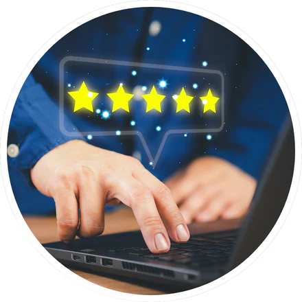 Customer feedback for invisible grill service